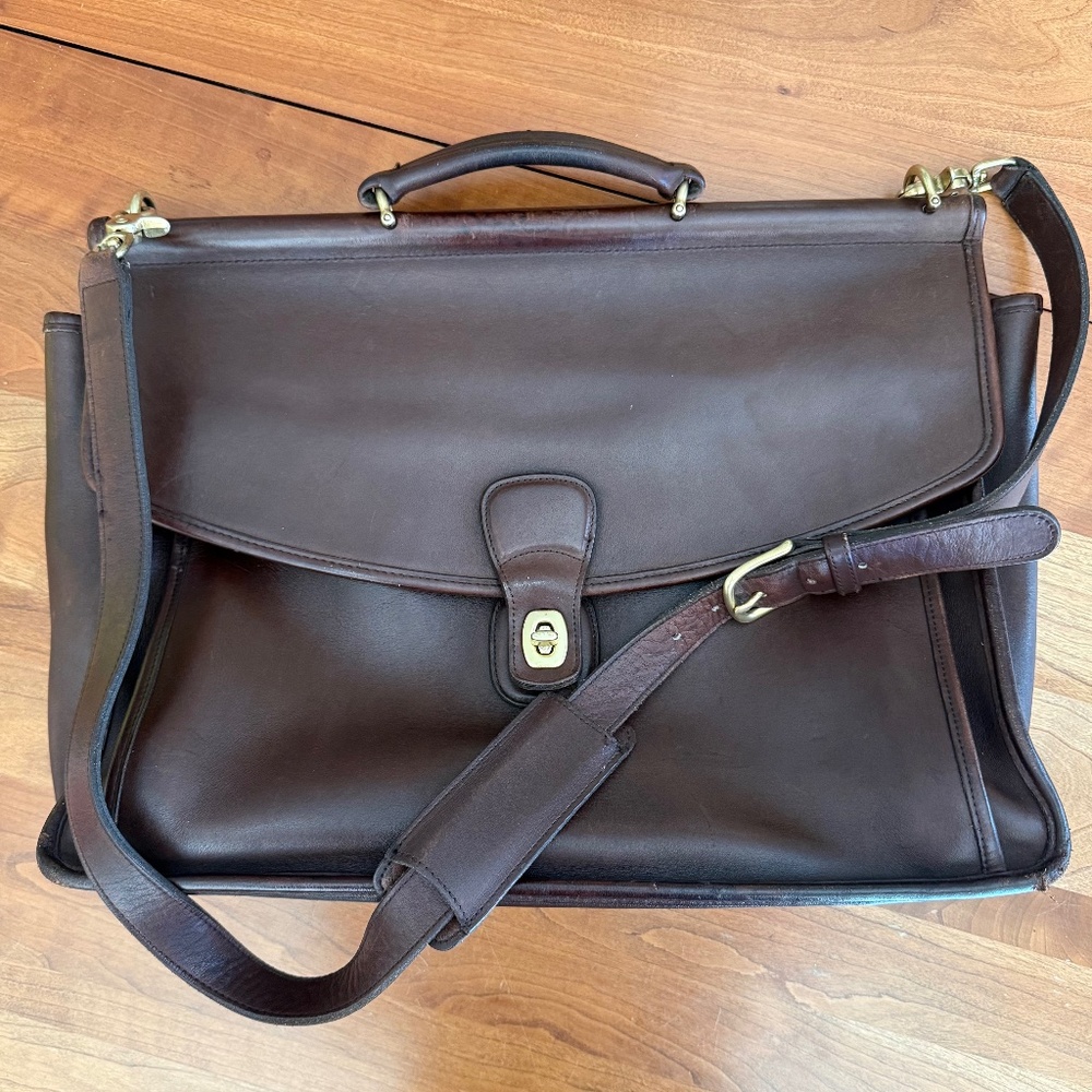 1990’s Vintage Coach Beekman Briefcase